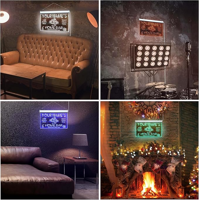 ADVPRO Personalized Your Name Custom Home Bar Beer Established Year Single - Image 5