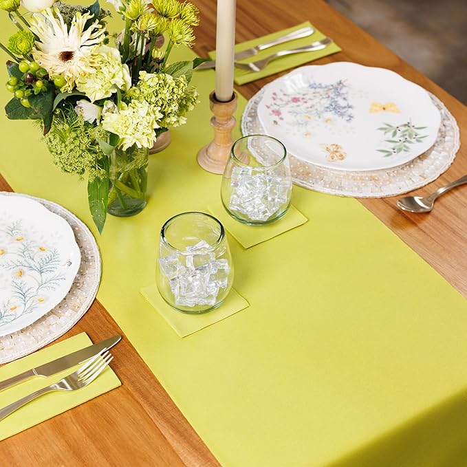 American Homestead Paper Table Runner Roll - 78 ft. Disposable Linen-Like Table - Image 2