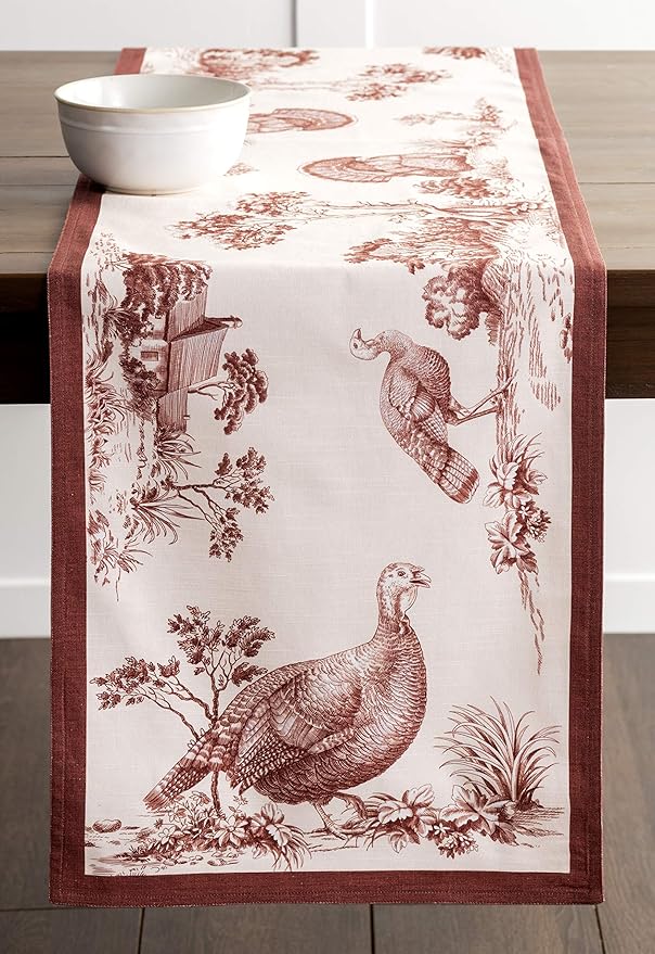Maison d' Hermine Table Runner 100% Cotton Double Layer Table Runners 72 inches - Image 9