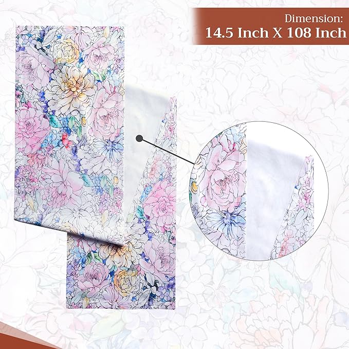 Maison d' Hermine Table Runner 100% Cotton Single Layer Table Runners 108 - Image 4