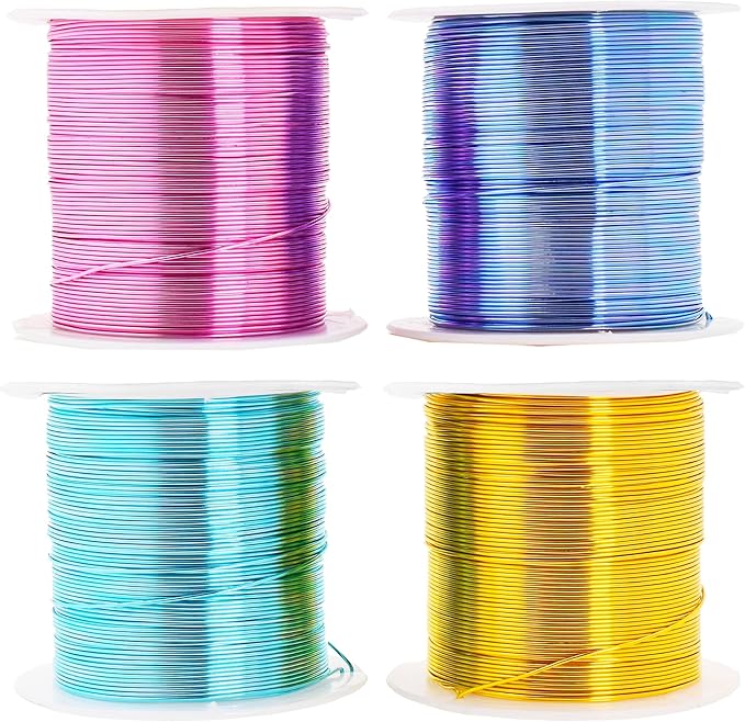 Mandala Crafts 18 Gauge Anodized Aluminum Craft Wire by MandalaCrafts