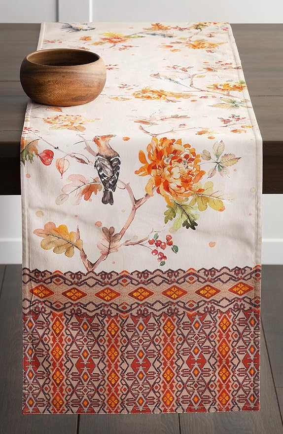 Maison d' Hermine Table Runner 100% Cotton Double Layer Table Runners 108 - Image 9