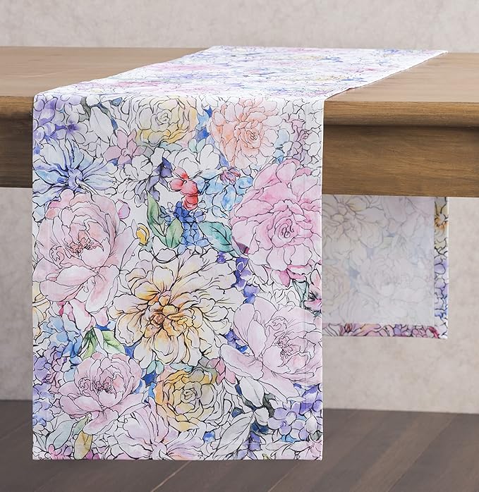 Maison d' Hermine Table Runner 100% Cotton Single Layer Table Runners 108 - Image 7
