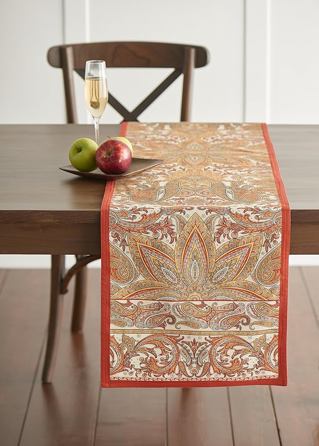 Maison d' Hermine Table Runner 100% Cotton Single Layer Table Runners 60 inches - Image 2