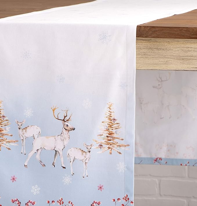 Maison d' Hermine Table Runner 100% Cotton Single Layer Table Runners 48 inches - Image 5