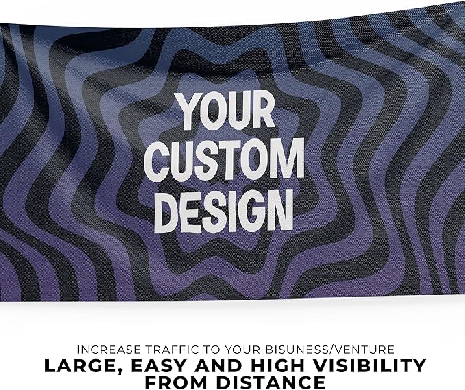 Custom Banner Large By Dreamcontroller | Personalize Polyester Wall Hanging - Image 2