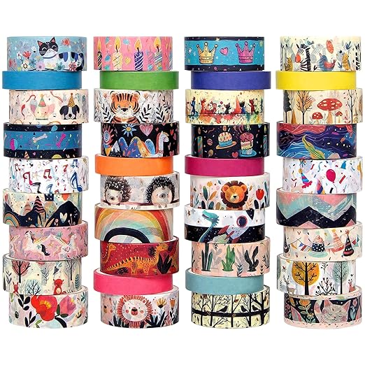 Washi Tape Set 39 Rolls by Crafttliffee