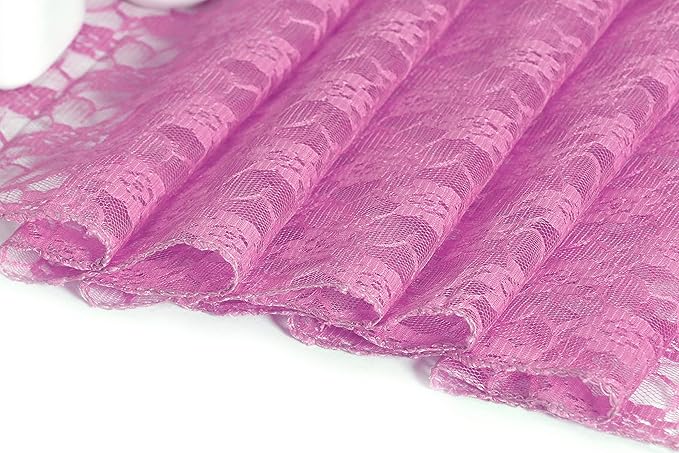 MDS Pack of 25 Wedding 12 x 108 inches Lace Table Runner - Image 3