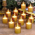 12Pack Flickering Flameless LED Candles by VIODAIM