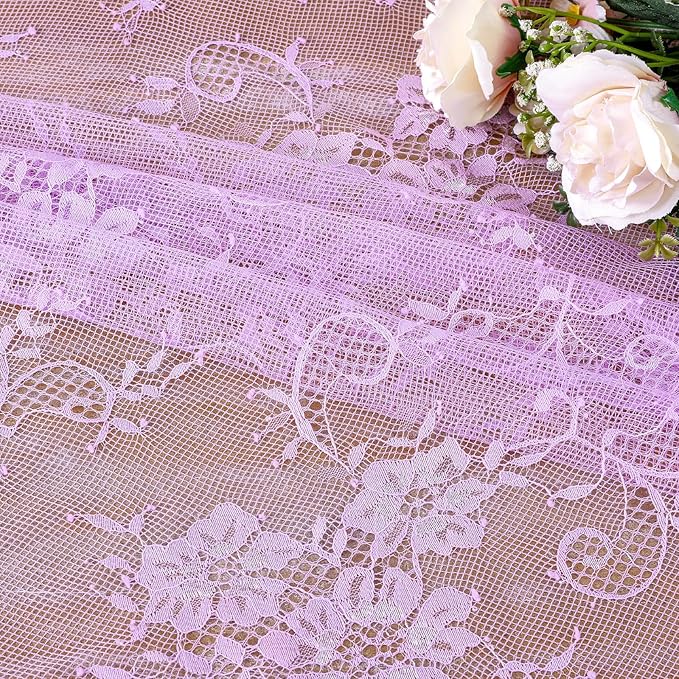 Lace Tablecloth Chic Table Fabric 60x120 Inch - Image 5