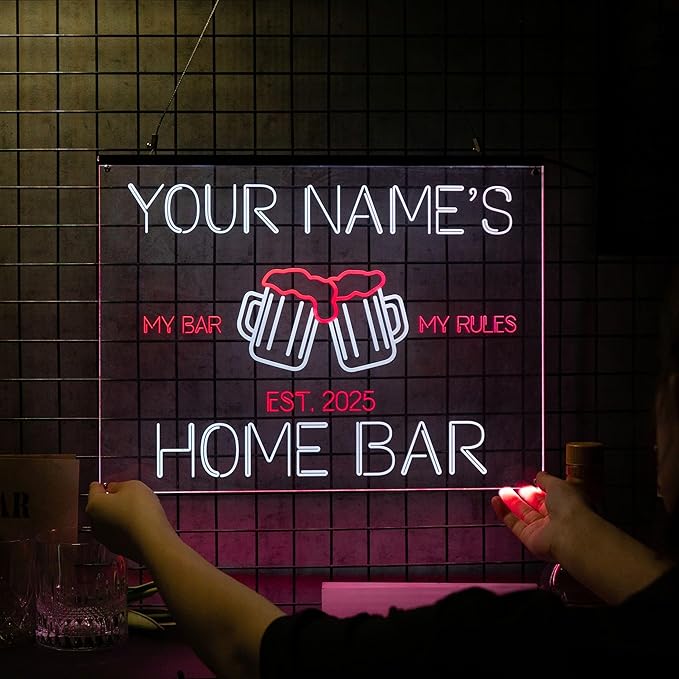 Personalized My bar my rule Signs - Image 2