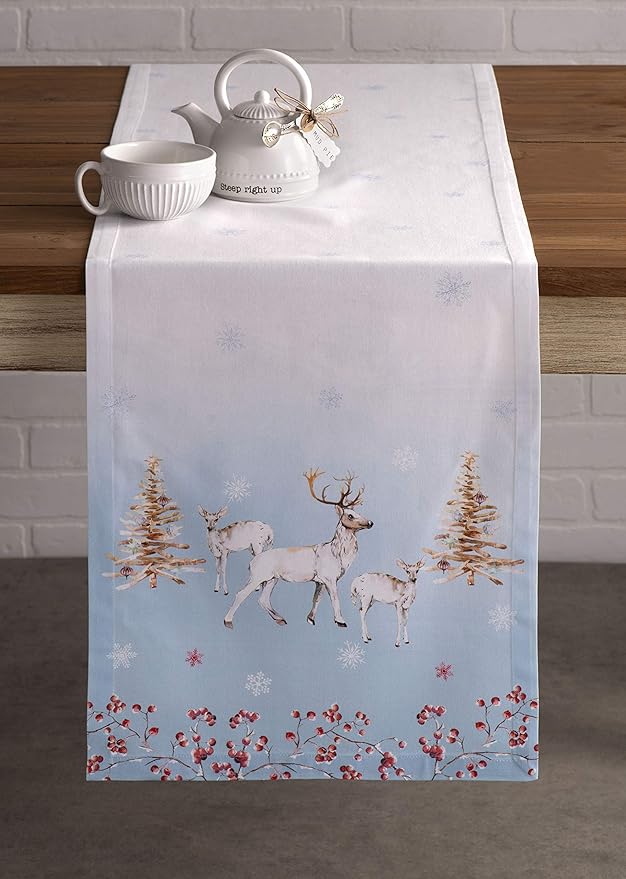 Maison d' Hermine Table Runner 100% Cotton Single Layer Table Runners 108 - Image 9