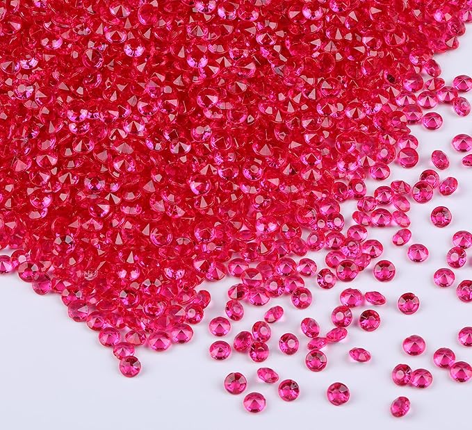 10000 pcs/Pack Wedding Table Scatter Confetti Crystals Acrylic Diamonds Vase by WelcometoGintoaria