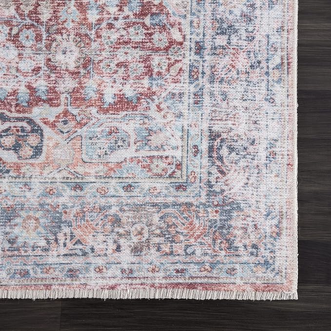 Bloom Rugs Caria Washable Non-Slip 12 ft Runner - Image 5