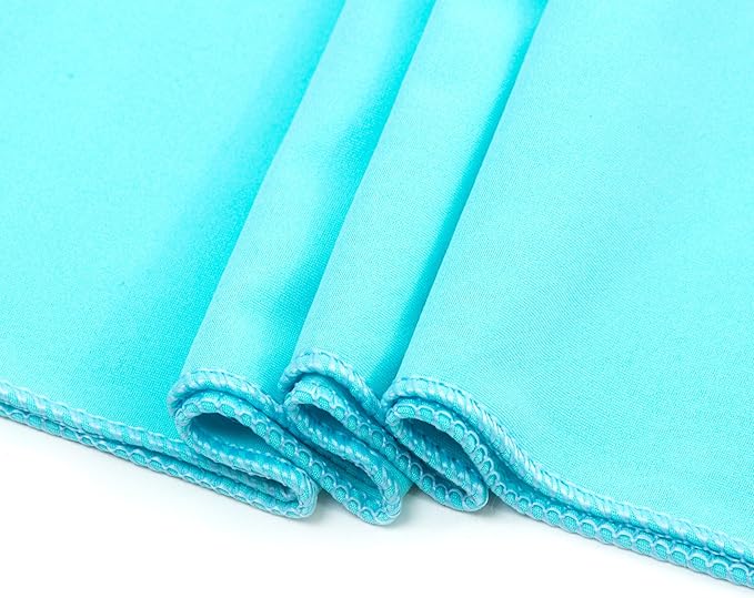 MDS Pack of 125 Spandex Chair Sashes Bows Elastic Stretch Dining Chair Bands - Image 4