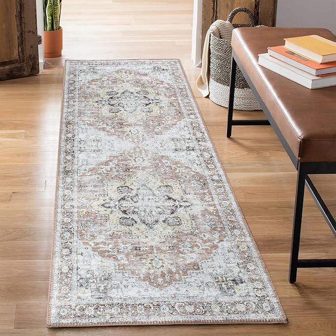Bloom Rugs Washable Non-Slip 12 ft Runner by BloomRugs