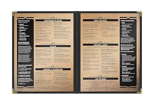 Goodsmart Restaurant Menu Covers - Image 3