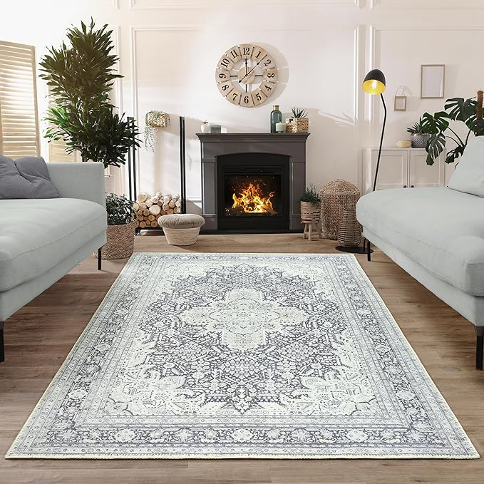 Bloom Rugs Washable Non-Slip 4' x 6' Rug - Image 5