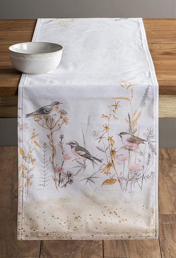 Maison d' Hermine Table Runner 100% Cotton Double Layer Table Runners 108 - Image 9