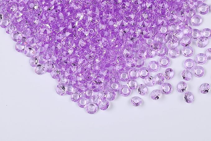 1000pcs/ Pack Wedding Table Acrylic Diamond Scatter Crystals Confetti Acrylic by WelcometoGintoaria