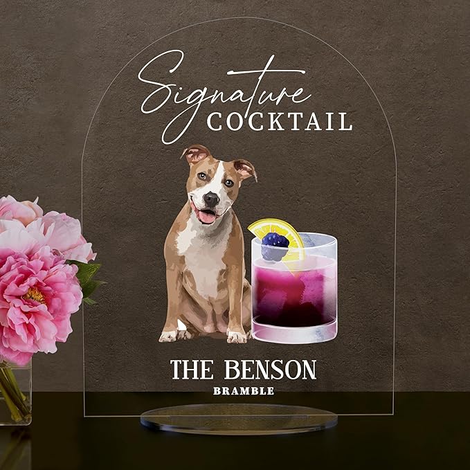 Pet Signature Drink Wedding Signs - Image 2