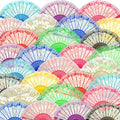 Geetery 30 Pcs Folding Hand Fan by Geetery