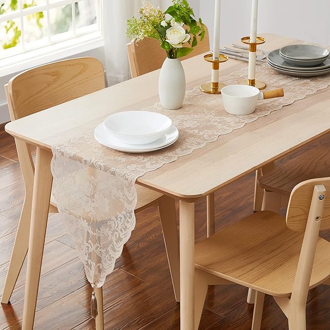 LinenZone Linen Table Runner by LinenZone