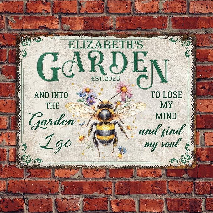 Custom Sign, Personalized Metal Signs, Customize - Image 2