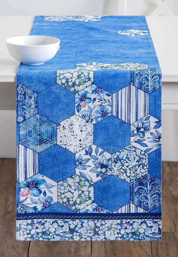 Maison d' Hermine Table Runner 100% Cotton Double Layer Table Runners 108 - Image 9