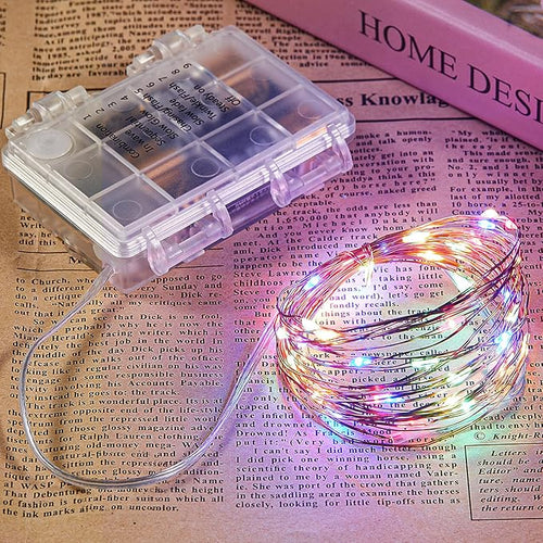 1 Pack 65.6 Ft. Battery Operated Outdoor String Lights by Ariceleo