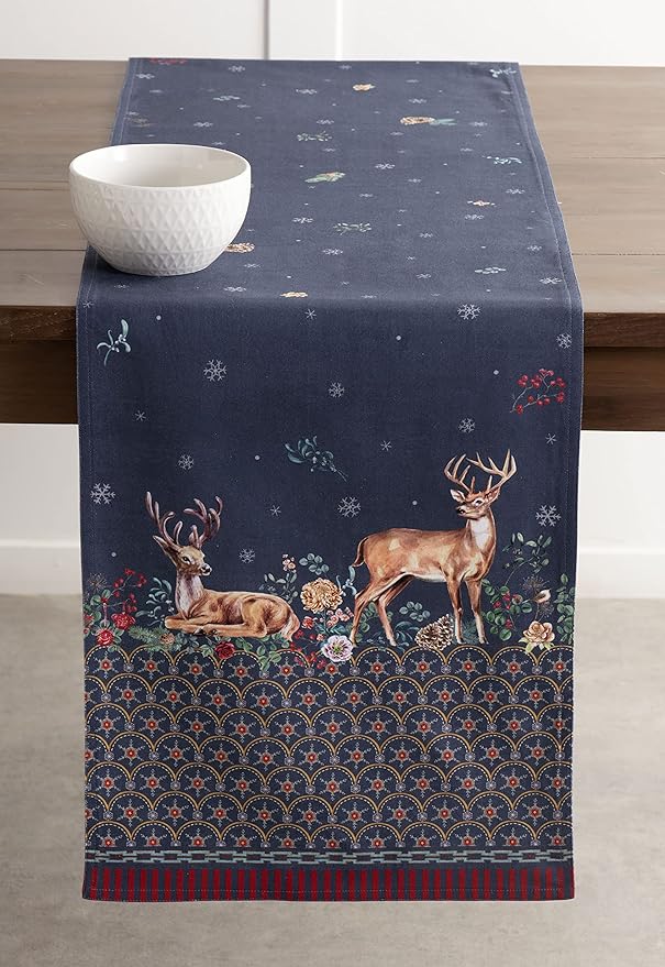 Maison d' Hermine Table Runner 100% Cotton Double Layer Table Runners 108 - Image 9