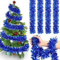 72 Feet Christmas Tinsel Garland Shiny Metallic Tinsel Twist Garland Streamers by Yilloog