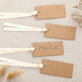 50 Pcs Name Place Cards for Table Setting Blank Wedding Place Cards by Humyoun