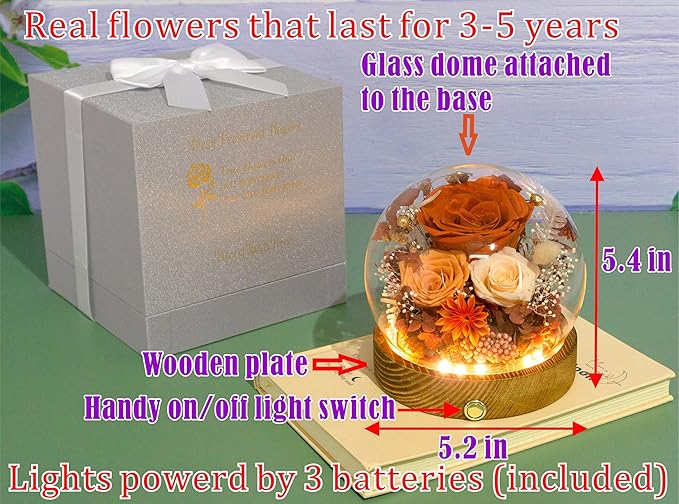 Valley of Rain & Forest Long-Lasting Real Flowers, Unique Floral Gift - Image 2