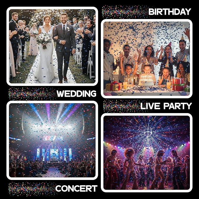 Ultimate Confetti Dark Blue Biodegradable Confetii - Image 7