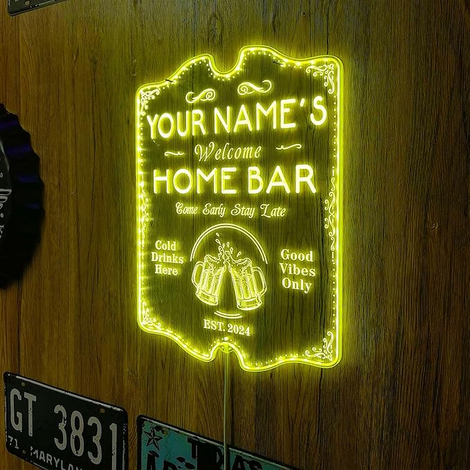 ADVPRO Personalized Your Name Home Bar RGB Dynamic Glam LED Sign - Image 4