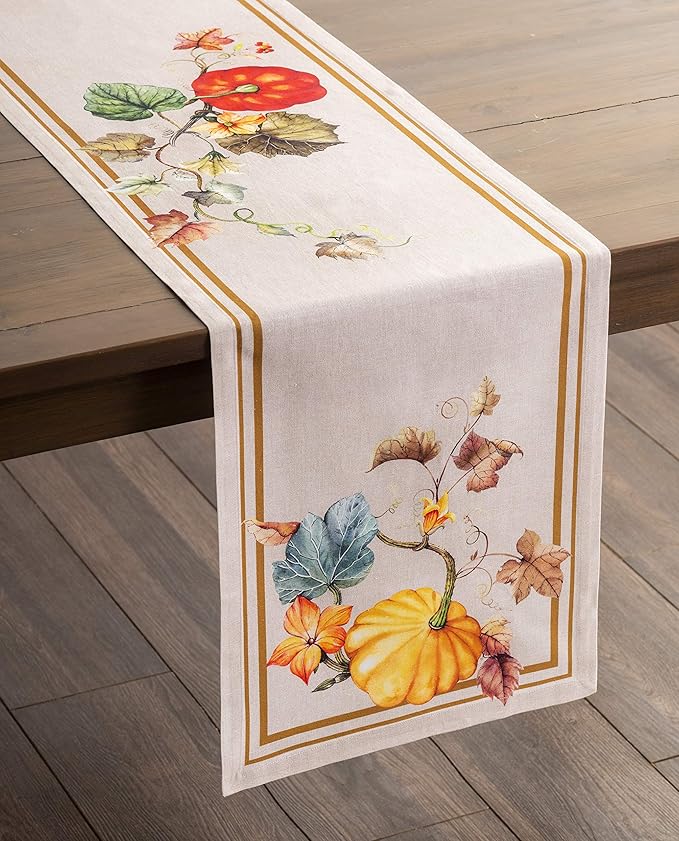 Maison d' Hermine Table Runner 100% Cotton Single Layer Table Runners 60 inches - Image 5