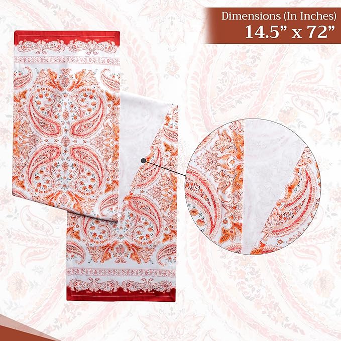 Maison d' Hermine Table Runner 100% Cotton Single Layer Table Runners 72 inches - Image 6