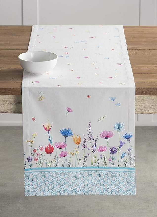 Maison d' Hermine Table Runner 100% Cotton Single Layer Table Runners 108 - Image 9