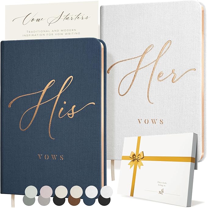 ARTESORI Vow Books His and Hers by Artesori