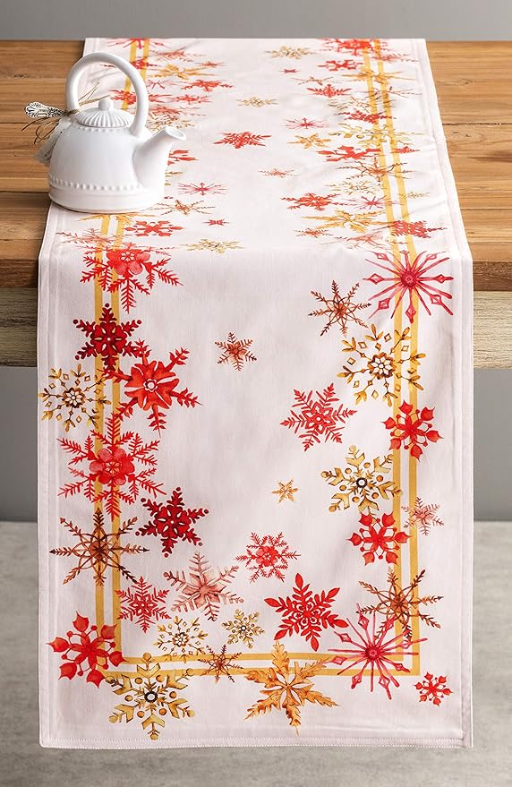 Maison d' Hermine Table Runner 100% Cotton Double Layer Table Runners 72 inches - Image 9
