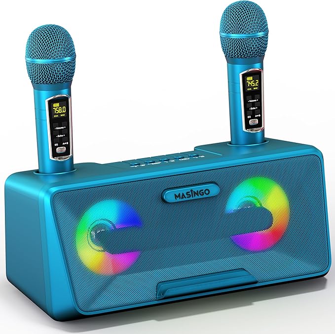 MASINGO Karaoke Machine for Adults and Kids by MASINGO