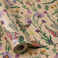 RUSPEPA 30" X 100' Wildflower Floral Wrapping Paper Large Kraft Paper Roll by RUSPEPA