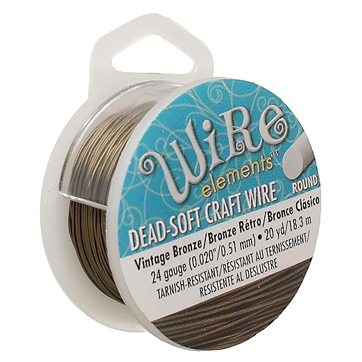 The Beadsmith Wire Elements Craft Wire – Tarnish Resistant, Soft Temper by TheBeadsmith