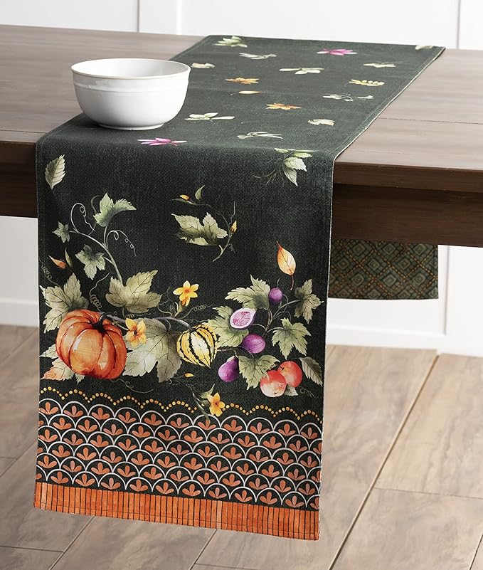 Maison d' Hermine Table Runner 100% Cotton Double Layer Table Runners 108 - Image 9