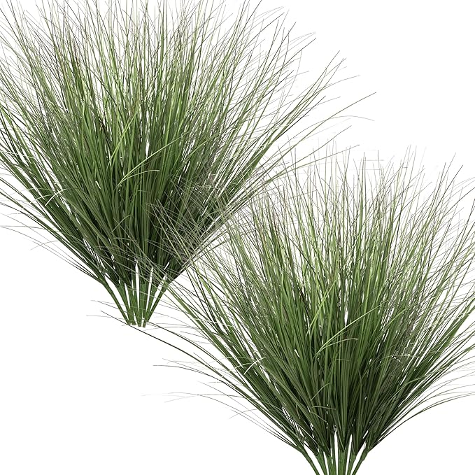 24PCS Fake Plants Artificial Wheat Grass Greenery Plastic Plants Fake Grass - Image 6
