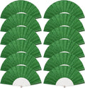12 Pack Handheld Fan, Folding Hand Glitter fan by SiissaPeksid