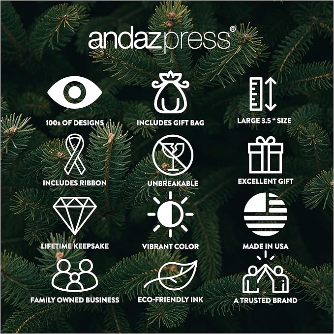 Andaz Press Bulk Photo Personalized Gift And Party Favors Collection, Metal - Image 6