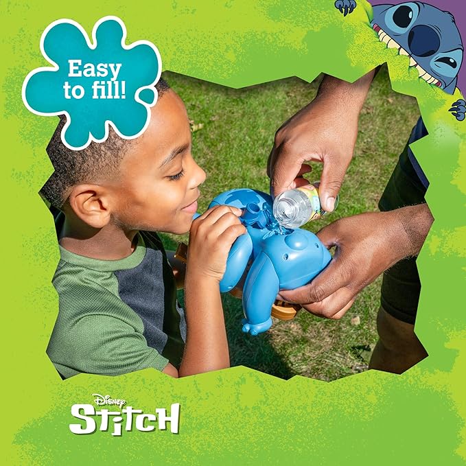 Stitch NO Spill Musical Bubble Machine | Bubble Toy - Image 4