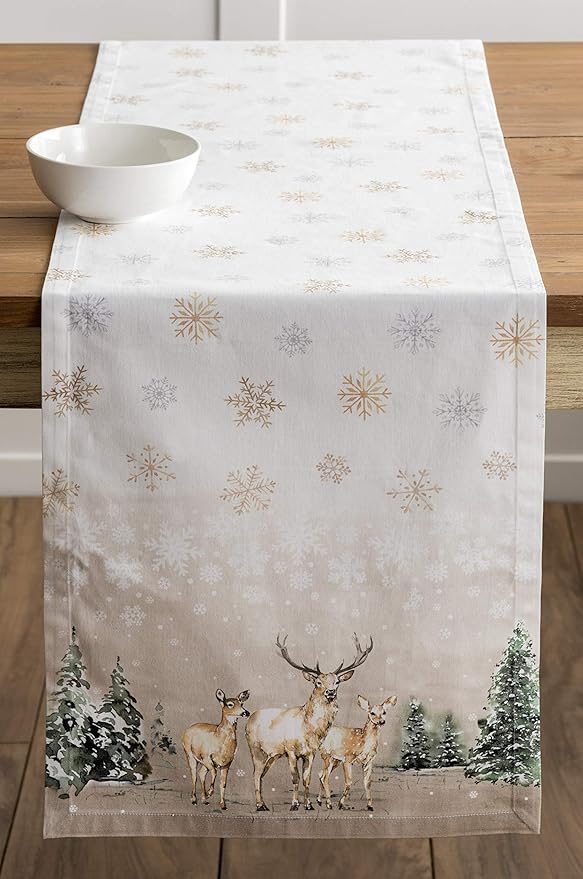 Maison d' Hermine Table Runner 100% Cotton Single Layer Table Runners 90 inches - Image 9